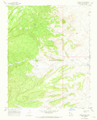 Download a high-resolution, GPS-compatible USGS topo map for Sanostee West, NM (1969 edition)