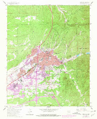 Download a high-resolution, GPS-compatible USGS topo map for Santa Fe, NM (1978 edition)