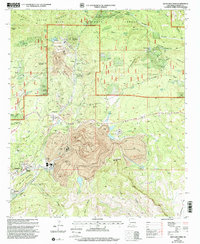 Download a high-resolution, GPS-compatible USGS topo map for Santa Rita Mine, NM (2002 edition)