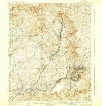 Download a high-resolution, GPS-compatible USGS topo map for Santa Rita, NM (1937 edition)