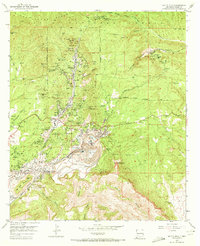 Download a high-resolution, GPS-compatible USGS topo map for Santa Rita, NM (1972 edition)