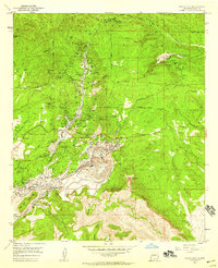 Download a high-resolution, GPS-compatible USGS topo map for Santa Rita, NM (1959 edition)