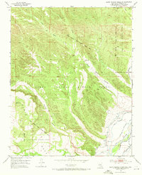 preview thumbnail of historical topo map of Sandoval County, NM in 1953