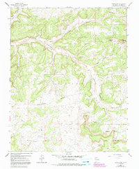 Download a high-resolution, GPS-compatible USGS topo map for Santos Peak, NM (1991 edition)