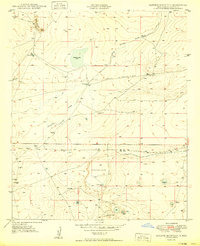 preview thumbnail of historical topo map of Chaves County, NM in 1949
