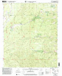 Download a high-resolution, GPS-compatible USGS topo map for Sawmill Peak, NM (2002 edition)