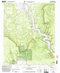 Download a high-resolution, GPS-compatible USGS topo map for Sena, NM (2003 edition)