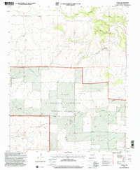 Download a high-resolution, GPS-compatible USGS topo map for Seneca, NM (2001 edition)