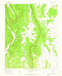 Download a high-resolution, GPS-compatible USGS topo map for Servilleta Plaza, NM (1963 edition)
