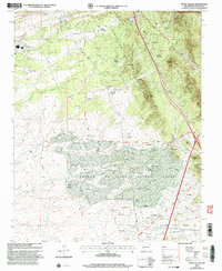 Download a high-resolution, GPS-compatible USGS topo map for Seton Village, NM (2003 edition)