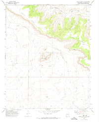 Download a high-resolution, GPS-compatible USGS topo map for Seven Lakes NE, NM (1974 edition)