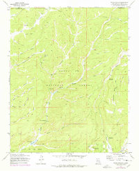 preview thumbnail of historical topo map of Sandoval County, NM in 1970