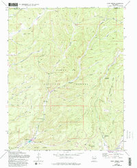 preview thumbnail of historical topo map of Sandoval County, NM in 1970