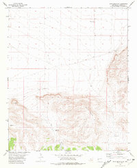 Download a high-resolution, GPS-compatible USGS topo map for Shaw Mountain, NM (1981 edition)