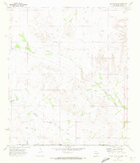 preview thumbnail of historical topo map of Otero County, NM in 1970