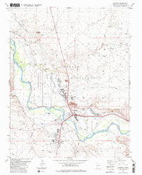 preview thumbnail of historical topo map of Shiprock, NM in 1983