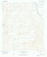 preview thumbnail of historical topo map of Doña Ana County, NM in 1959