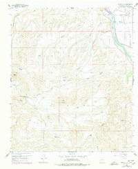 preview thumbnail of historical topo map of Doña Ana County, NM in 1959
