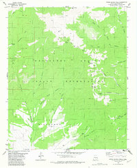 preview thumbnail of historical topo map of Otero County, NM in 1982