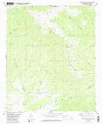 Download a high-resolution, GPS-compatible USGS topo map for Sierra Blanca Peak, NM (1986 edition)