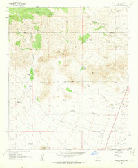 Download a high-resolution, GPS-compatible USGS topo map for Sierra Fijardo, NM (1963 edition)