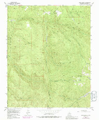 Download a high-resolution, GPS-compatible USGS topo map for Sierra Mosca, NM (1986 edition)