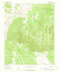 preview thumbnail of historical topo map of Sandoval County, NM in 1960