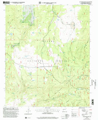 Download a high-resolution, GPS-compatible USGS topo map for Slaughter Mesa, NM (2002 edition)