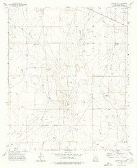 preview thumbnail of historical topo map of Lea County, NM in 1973