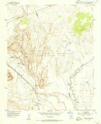 Download a high-resolution, GPS-compatible USGS topo map for South Garcia, NM (1955 edition)