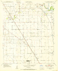 preview thumbnail of historical topo map of Chaves County, NM in 1950