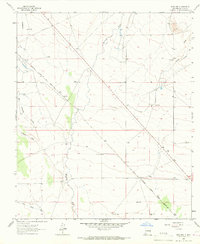 Download a high-resolution, GPS-compatible USGS topo map for Spalding, NM (1967 edition)