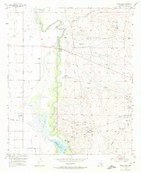 Download a high-resolution, GPS-compatible USGS topo map for Spring Lake, NM (1974 edition)
