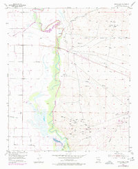 Download a high-resolution, GPS-compatible USGS topo map for Spring Lake, NM (1977 edition)