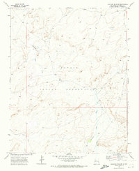 Download a high-resolution, GPS-compatible USGS topo map for Standing Rock NW, NM (1973 edition)