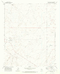 Download a high-resolution, GPS-compatible USGS topo map for Standing Rock, NM (1973 edition)