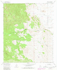 Download a high-resolution, GPS-compatible USGS topo map for Steel Hill, NM (1981 edition)
