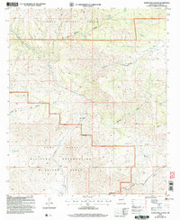 Download a high-resolution, GPS-compatible USGS topo map for Surveyors Canyon, NM (2006 edition)