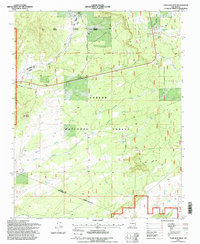 Download a high-resolution, GPS-compatible USGS topo map for Taos Junction, NM (1998 edition)