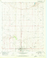 Download a high-resolution, GPS-compatible USGS topo map for Tatum North, NM (1972 edition)