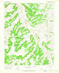 Download a high-resolution, GPS-compatible USGS topo map for Tayfoya Canyon, NM (1965 edition)