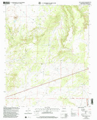 Download a high-resolution, GPS-compatible USGS topo map for Tejana Mesa SW, NM (2002 edition)