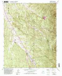 Download a high-resolution, GPS-compatible USGS topo map for Tesuque, NM (1993 edition)