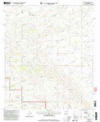 Download a high-resolution, GPS-compatible USGS topo map for Texas Hill, NM (2003 edition)