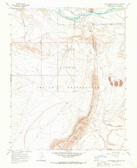 Download a high-resolution, GPS-compatible USGS topo map for The Hogback North, NM (1968 edition)