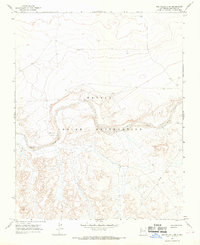 Download a high-resolution, GPS-compatible USGS topo map for The Pillar 3 NW, NM (1969 edition)