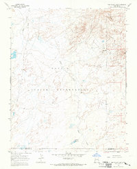 Download a high-resolution, GPS-compatible USGS topo map for The Pillar 3 SE, NM (1969 edition)