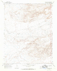 Download a high-resolution, GPS-compatible USGS topo map for The Pillar NW, NM (1969 edition)