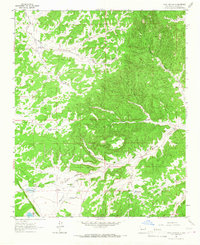 Download a high-resolution, GPS-compatible USGS topo map for Third Canyon, NM (1967 edition)