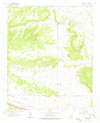 Download a high-resolution, GPS-compatible USGS topo map for Thoreau, NM (1975 edition)